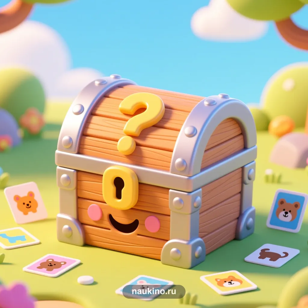 Логотип игры «Загадочный ящик»