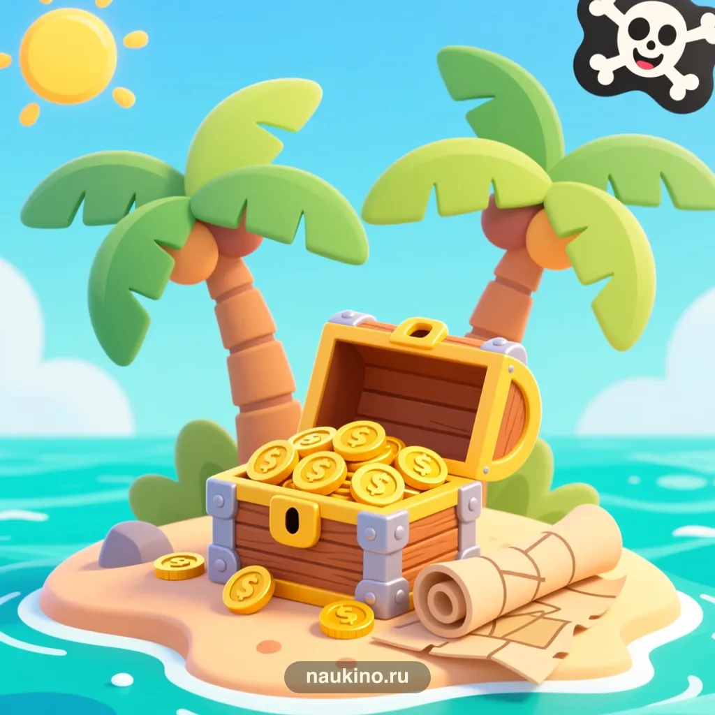 Логотип игры «Остров Сокровищ»