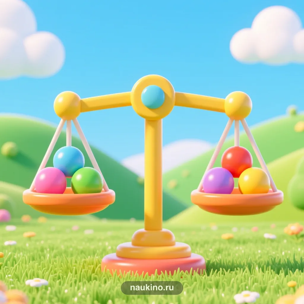 Логотип игры «Весы-уравнение»