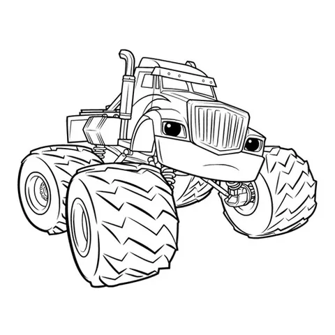 Раскраска «Грустный Крушила»