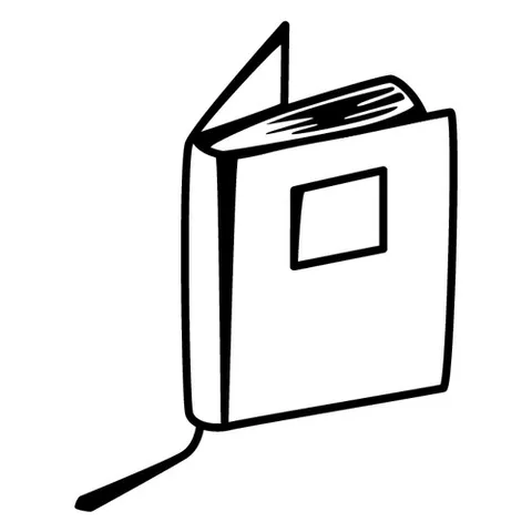 Раскраска «Книга»