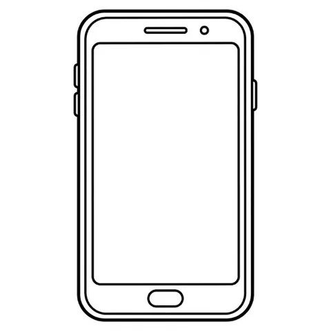 Раскраска «Смартфон»